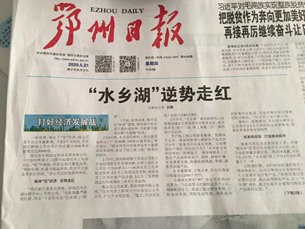 “水鄉(xiāng)湖”逆勢(shì)走紅
